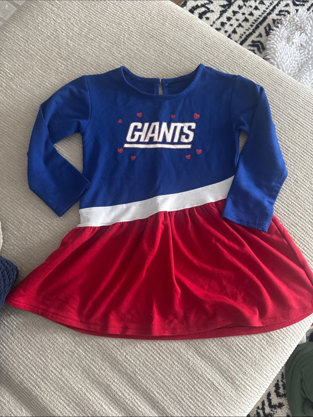 Giants Blue & Red Team Dress